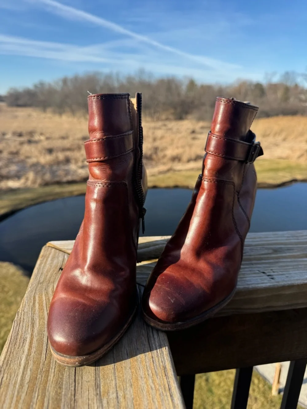 Frye Patty Riding Bootie - Picture 6 of 12